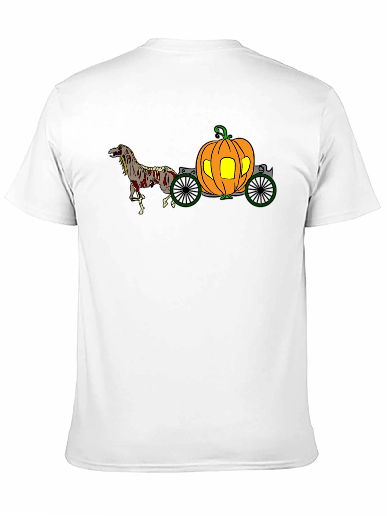 Pumpkin Carriage Halloween T-Shirt