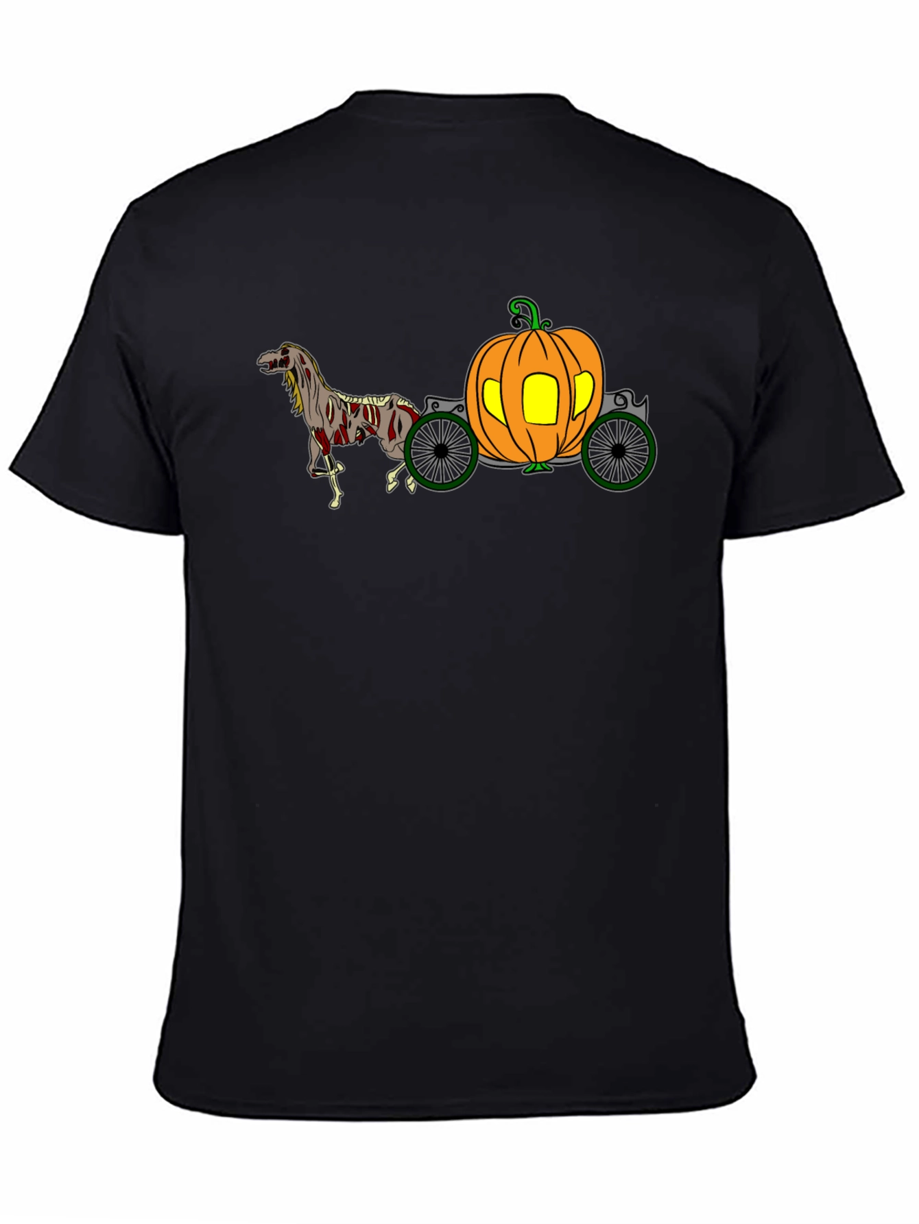 Pumpkin Carriage Halloween T-Shirt