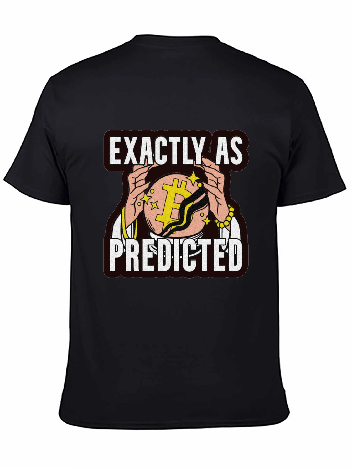 Bitcoin Prediction T-Shirt Crypto Tee