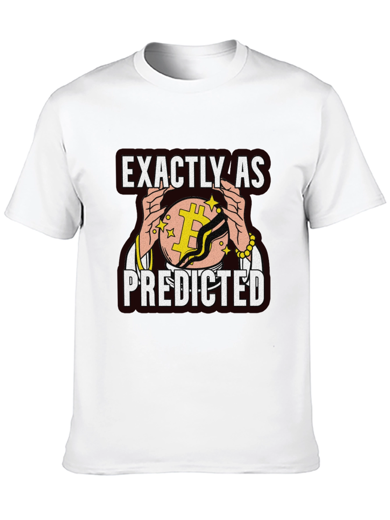 Bitcoin Prediction T-Shirt Crypto Tee