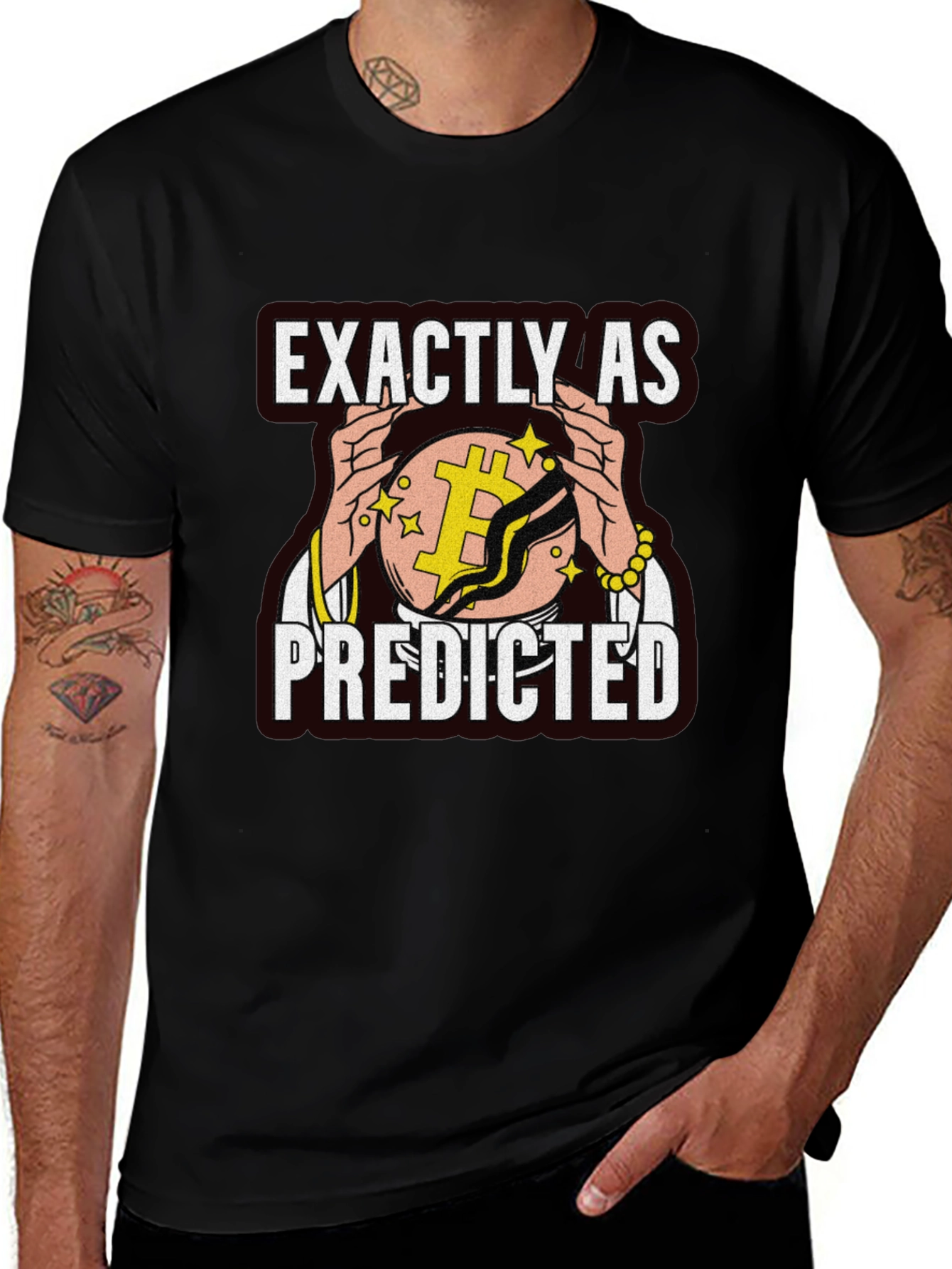 Bitcoin Prediction T-Shirt Crypto Tee