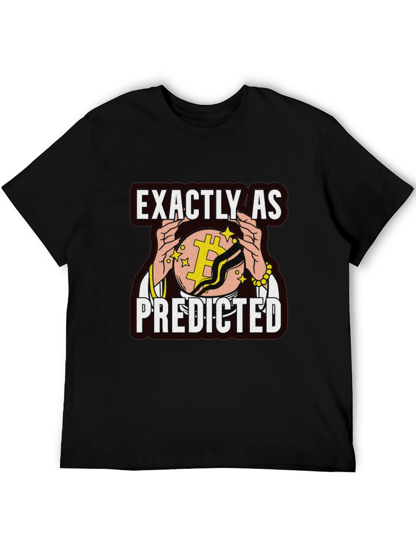 Bitcoin Prediction T-Shirt Crypto Tee