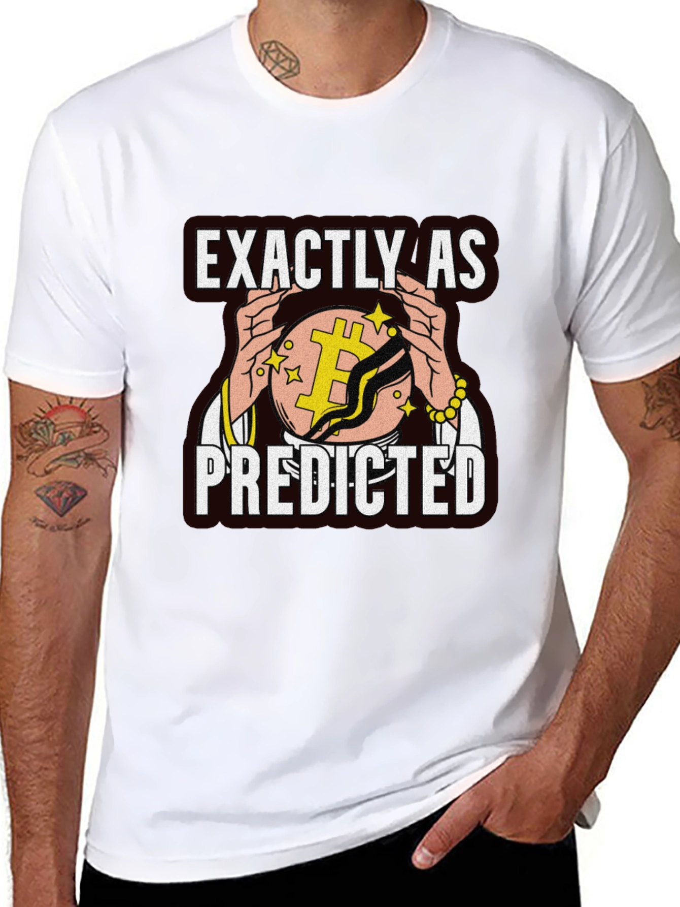 Bitcoin Prediction T-Shirt Crypto Tee