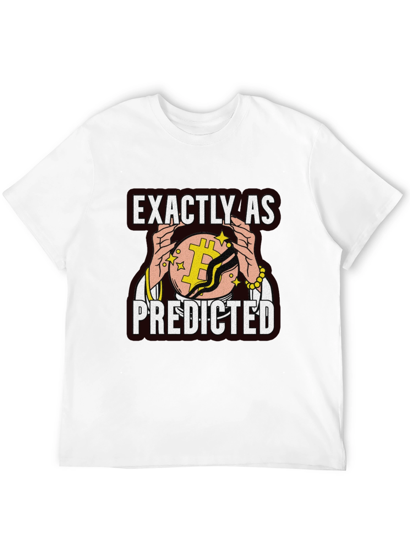 Bitcoin Prediction T-Shirt Crypto Tee