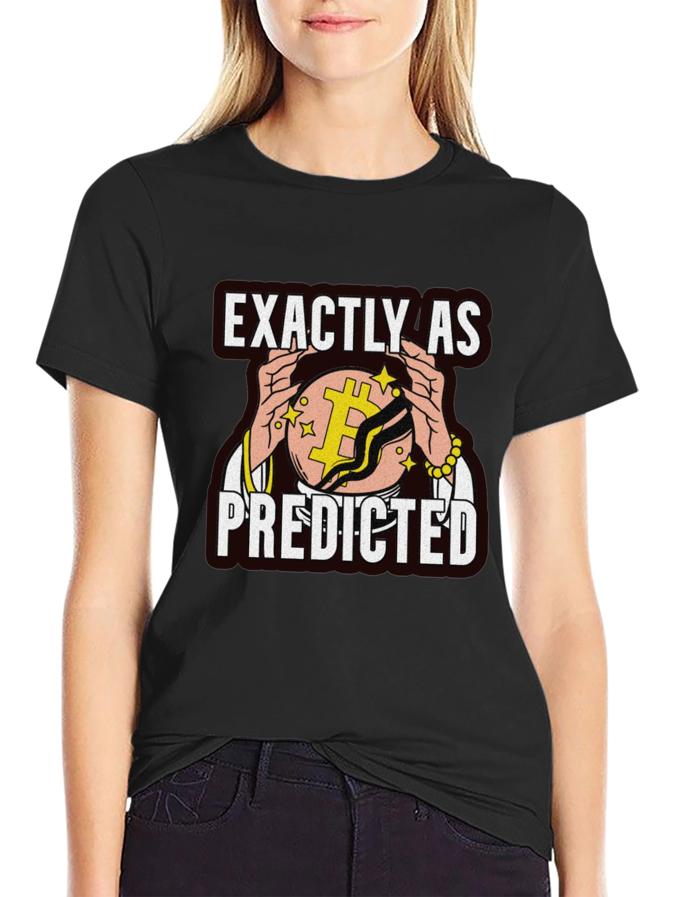 Bitcoin Prediction T-Shirt Crypto Tee