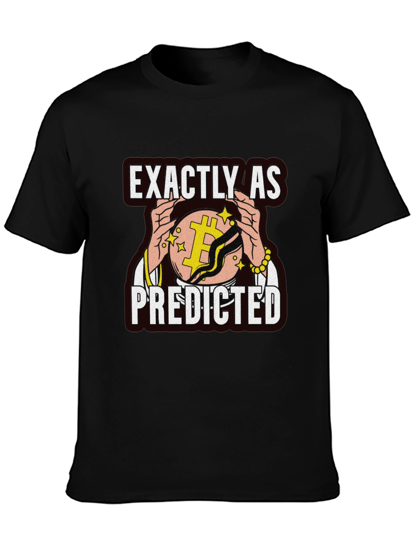 Bitcoin Prediction T-Shirt Crypto Tee