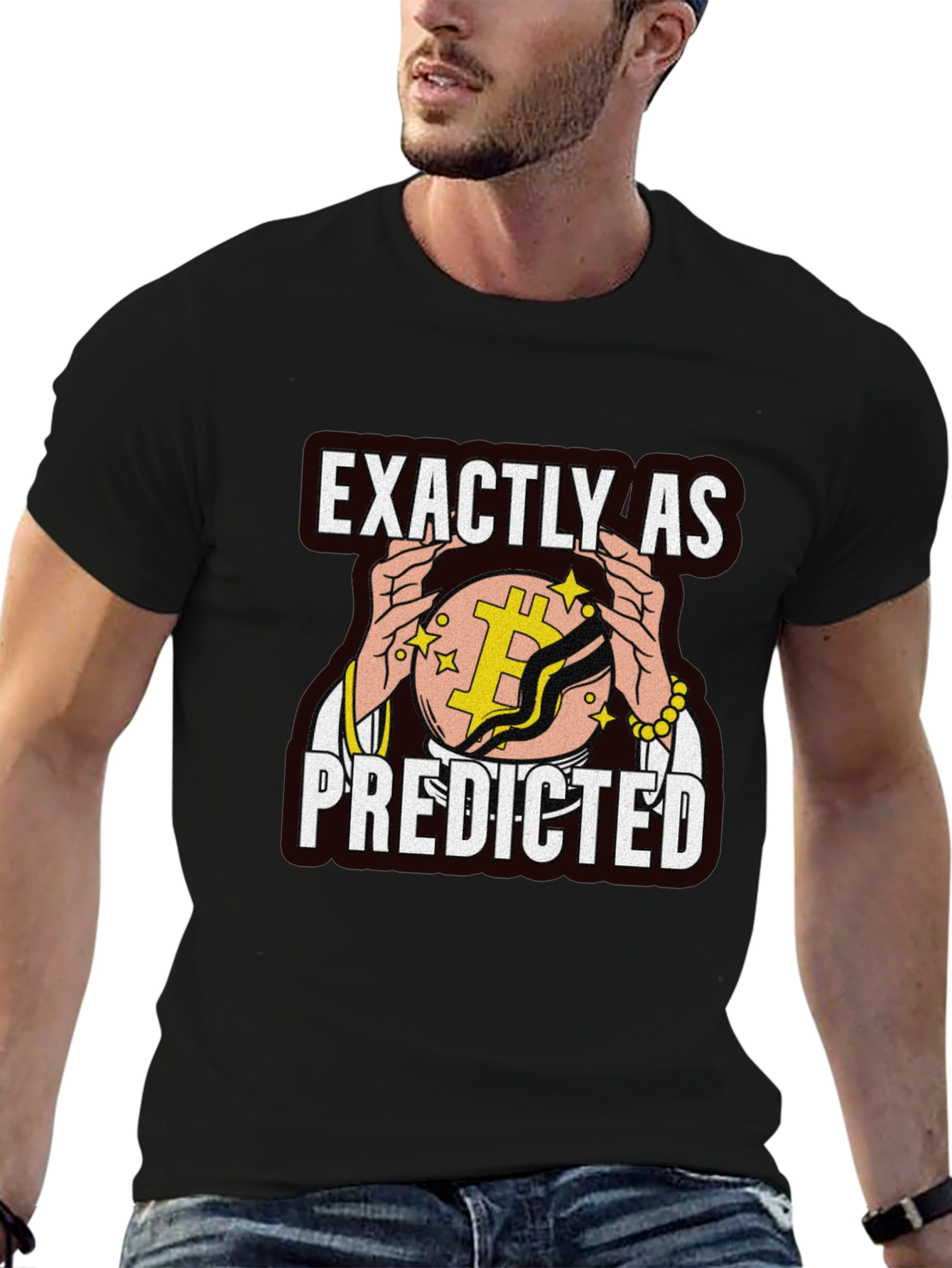 Bitcoin Prediction T-Shirt Crypto Tee