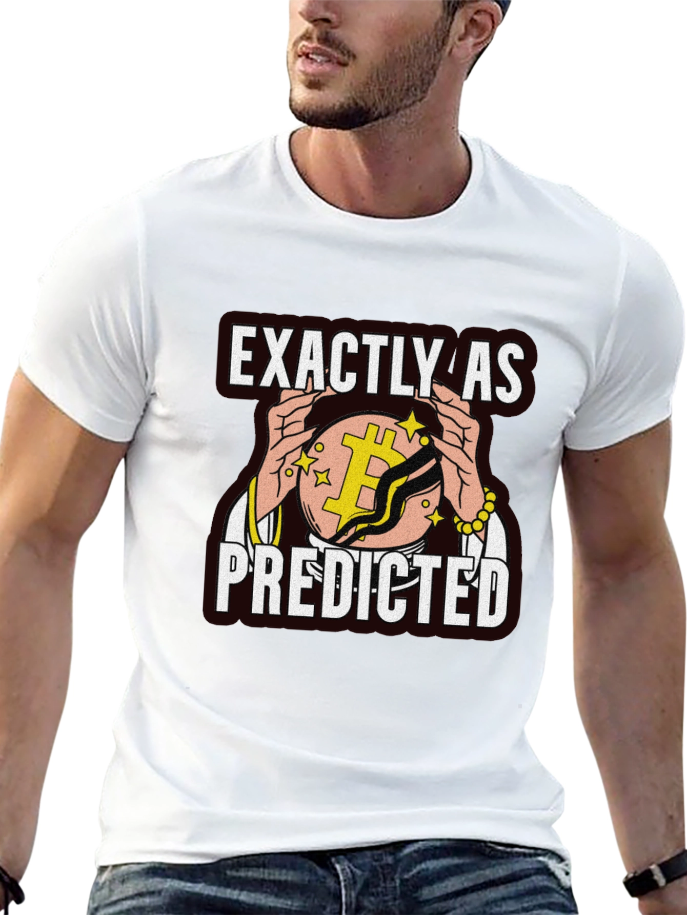 Bitcoin Prediction T-Shirt Crypto Tee