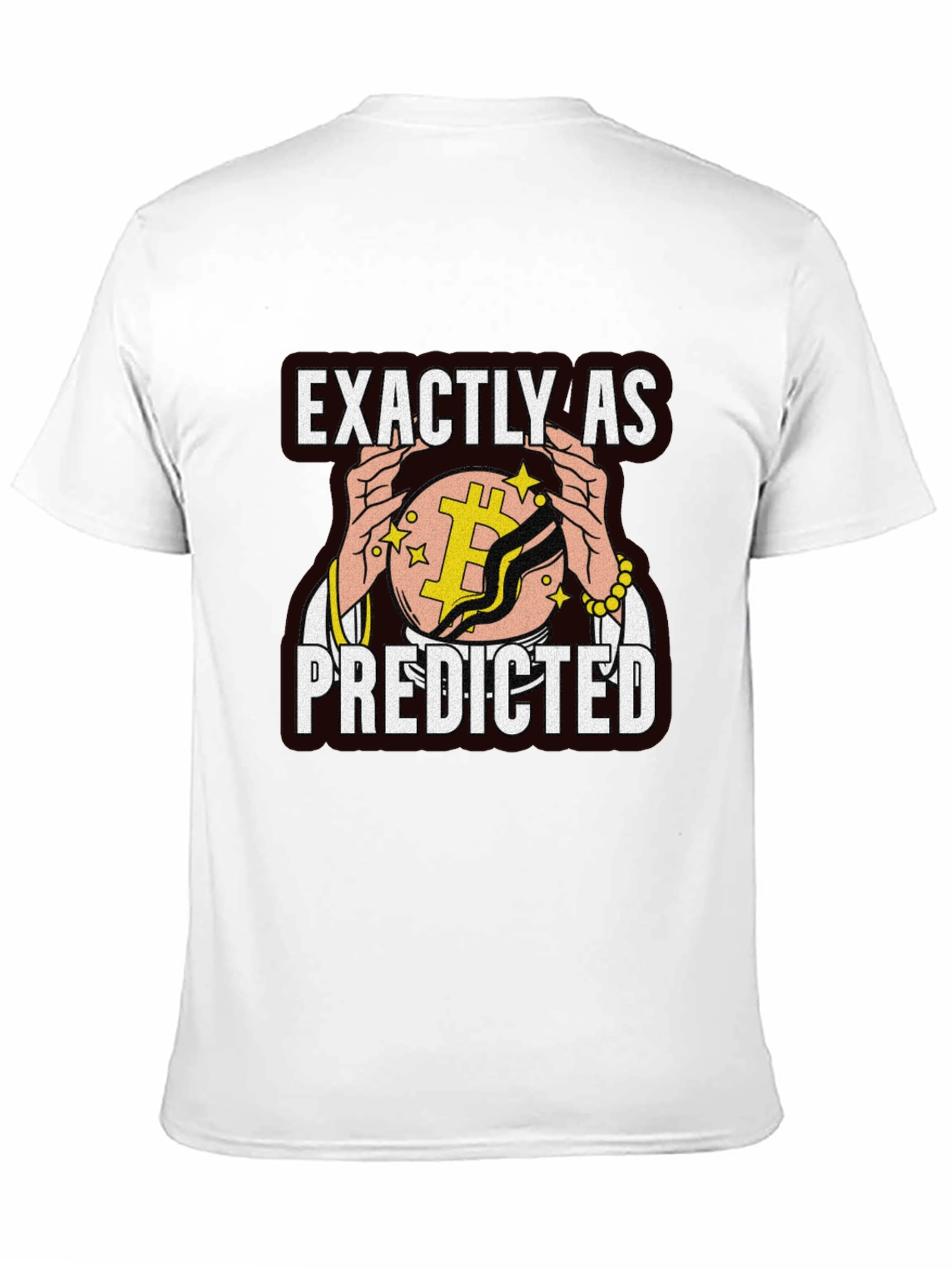 Bitcoin Prediction T-Shirt Crypto Tee
