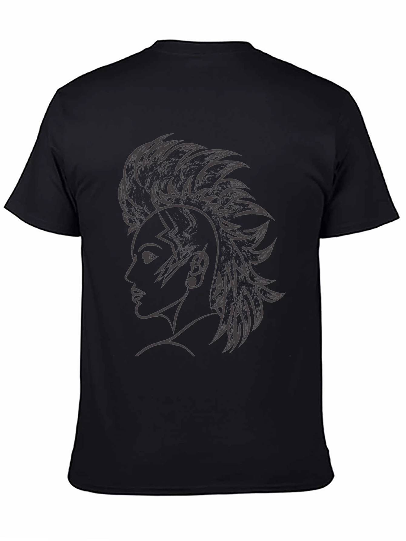 Edgy Graphic Tee - Punk Style