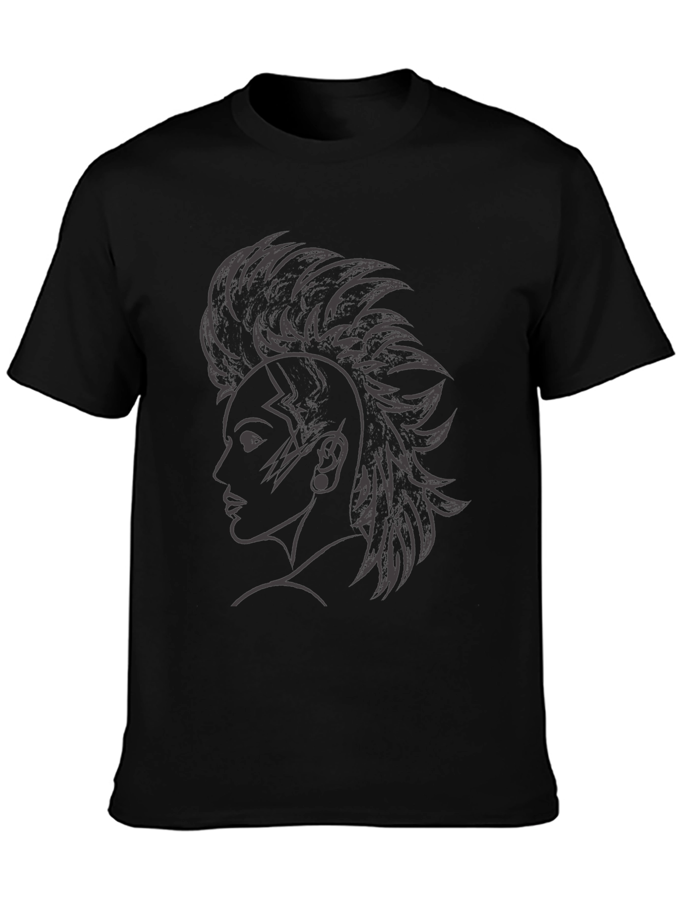 Edgy Graphic Tee - Punk Style
