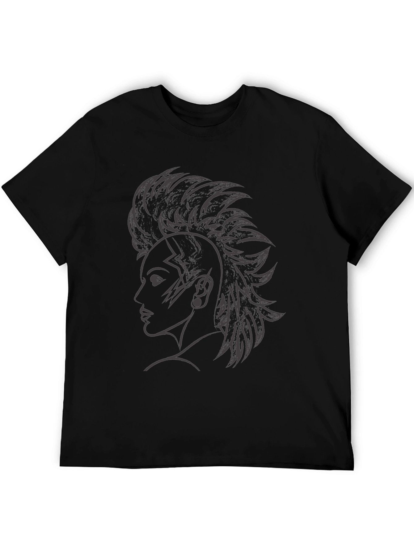 Edgy Graphic Tee - Punk Style