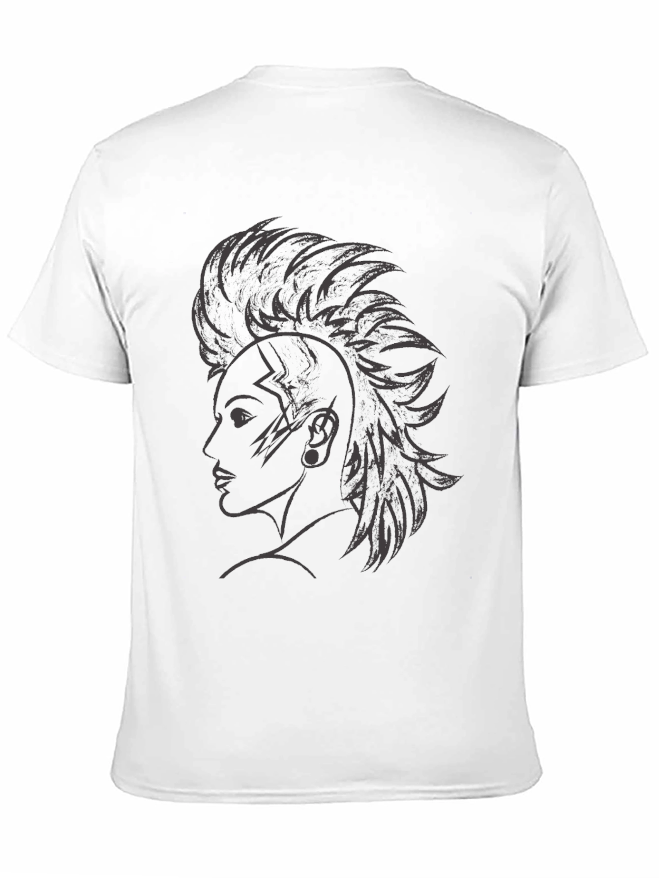 Edgy Graphic Tee - Punk Style