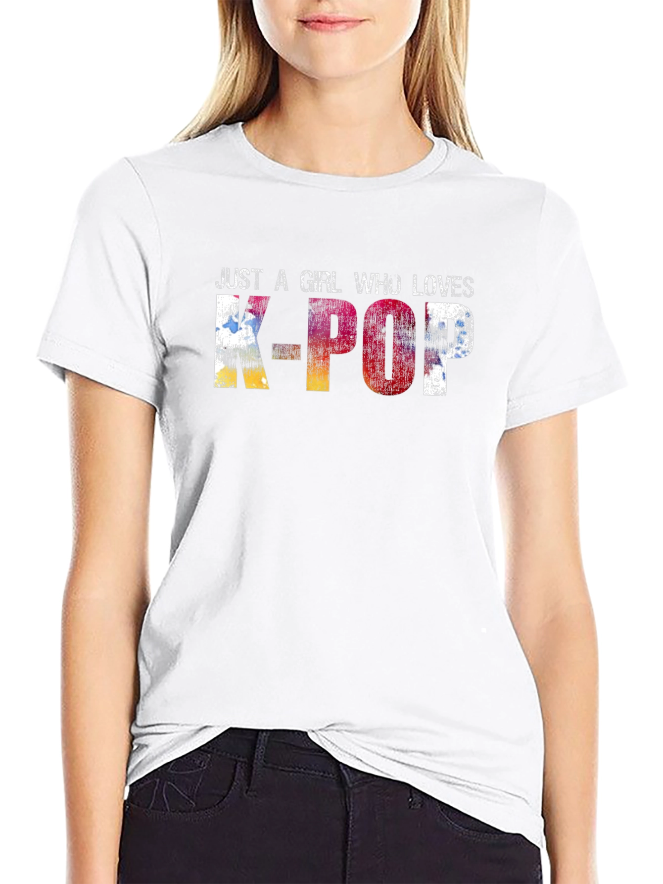 Just A Girl Who Loves K-POP T-Shirt
