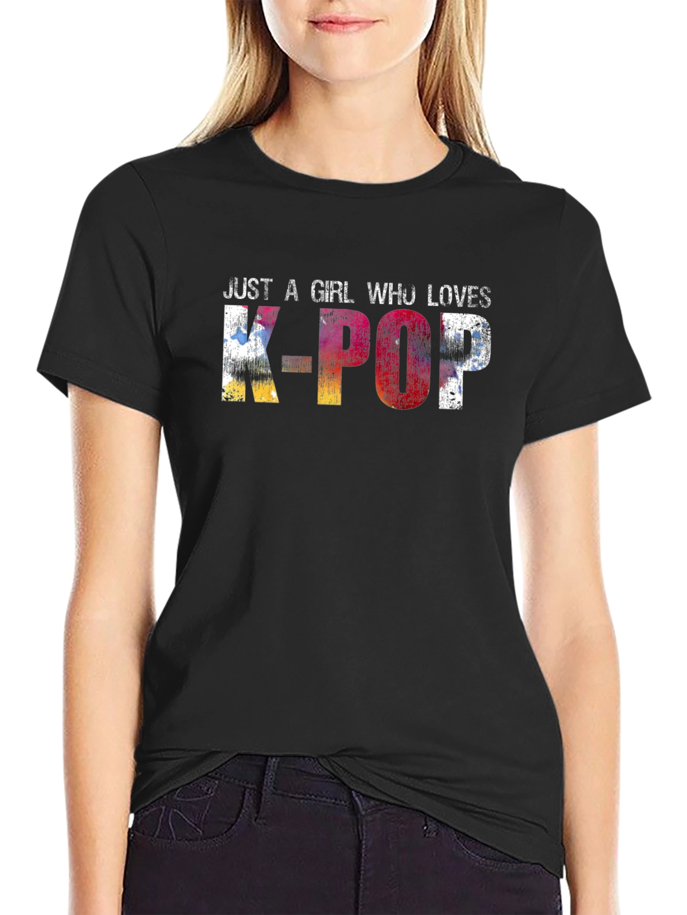 Just A Girl Who Loves K-POP T-Shirt