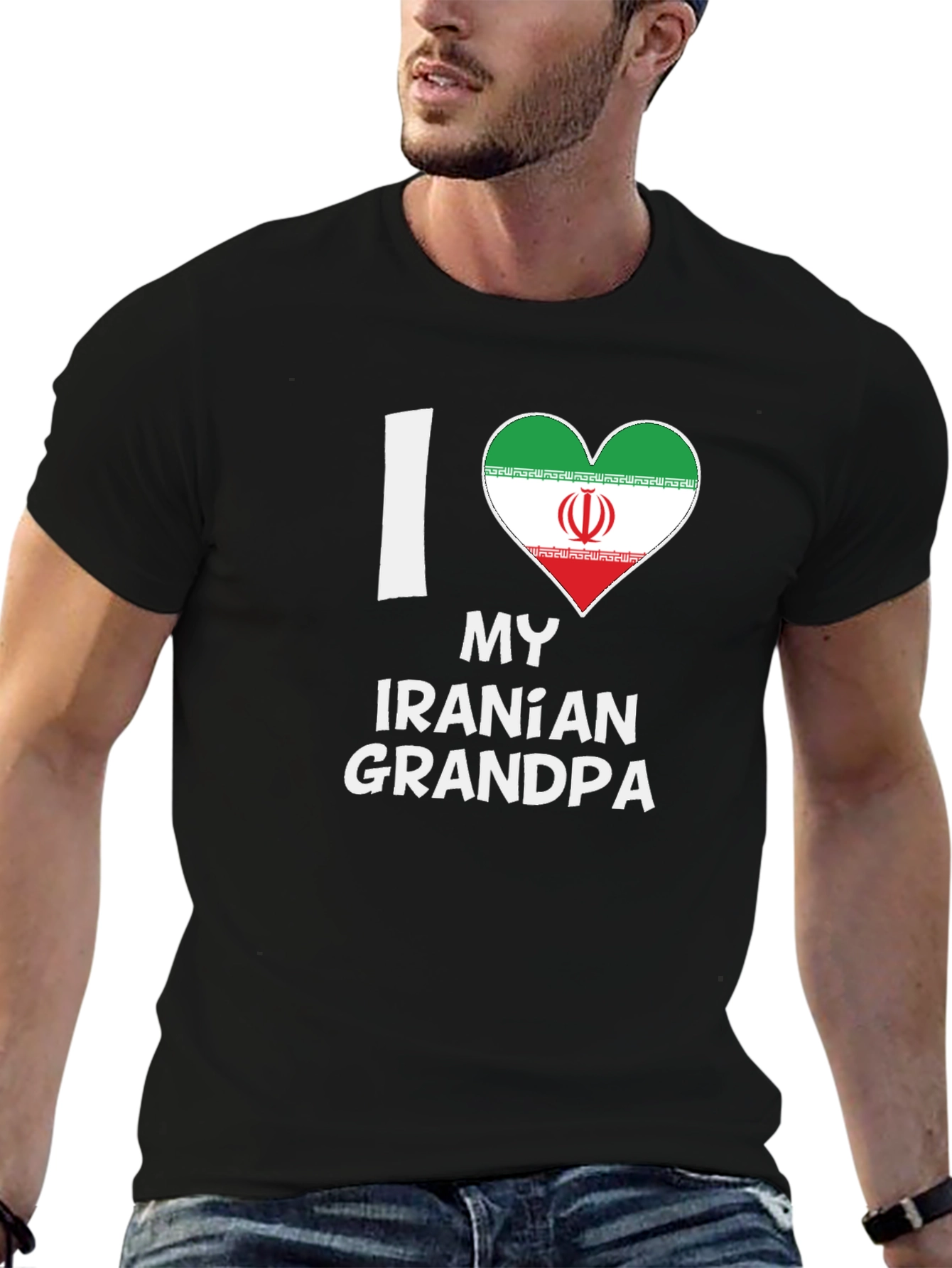 I Love My Iranian Grandpa T-Shirt