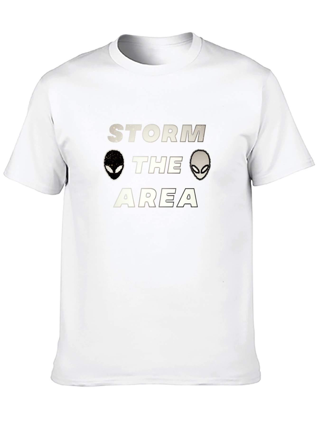 Storm the Area 51 Alien Graphic T-Shirt
