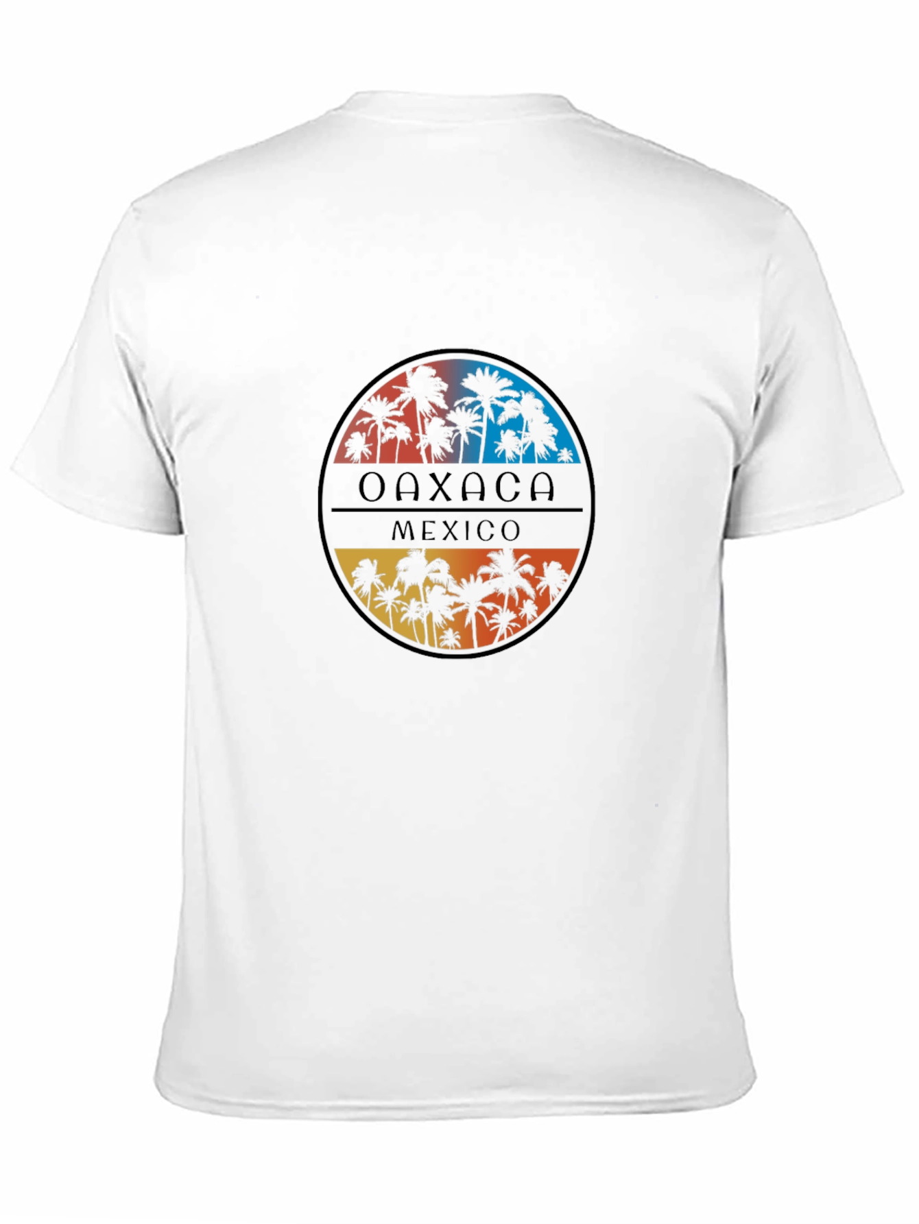 Oaxaca Mexico Palm Tree Graphic T-Shirt