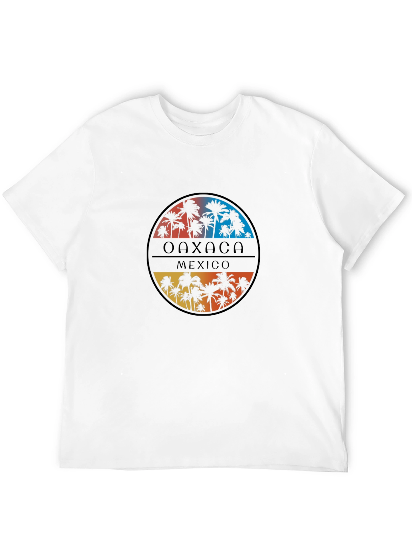 Oaxaca Mexico Palm Tree Graphic T-Shirt