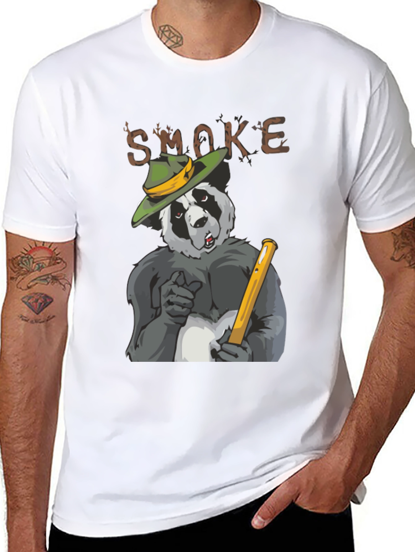 Smokey Panda T-Shirt - Forest Fire Prevention Tee