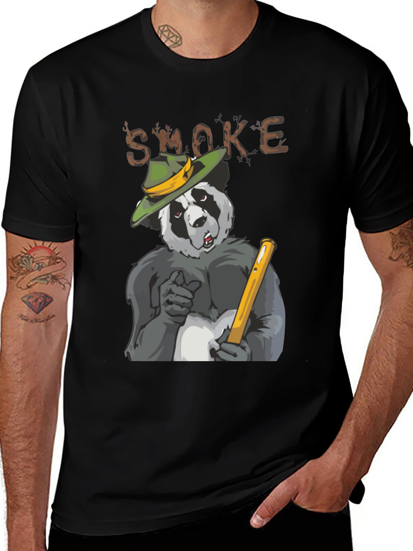 Smokey Panda T-Shirt - Forest Fire Prevention Tee
