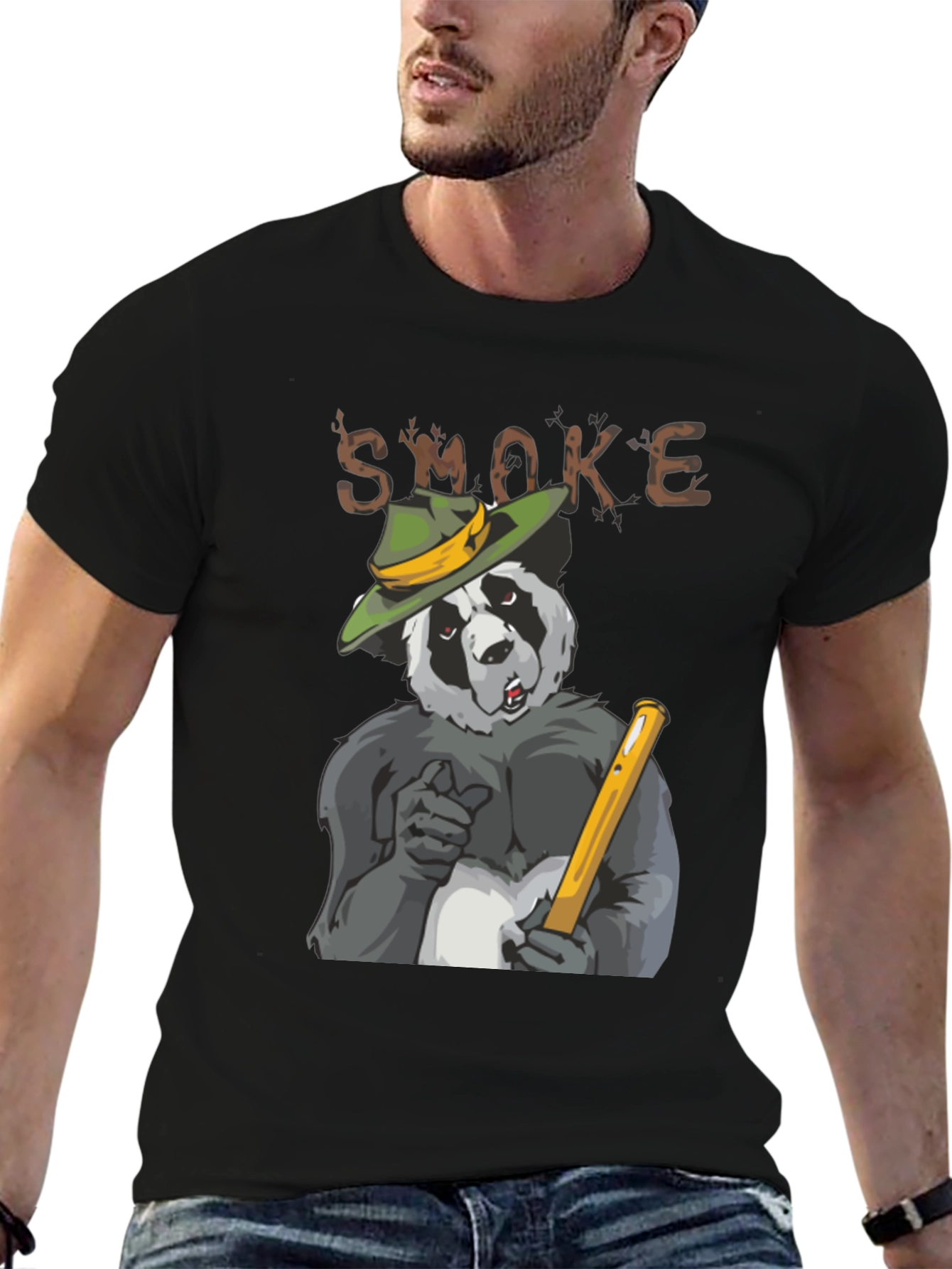 Smokey Panda T-Shirt - Forest Fire Prevention Tee
