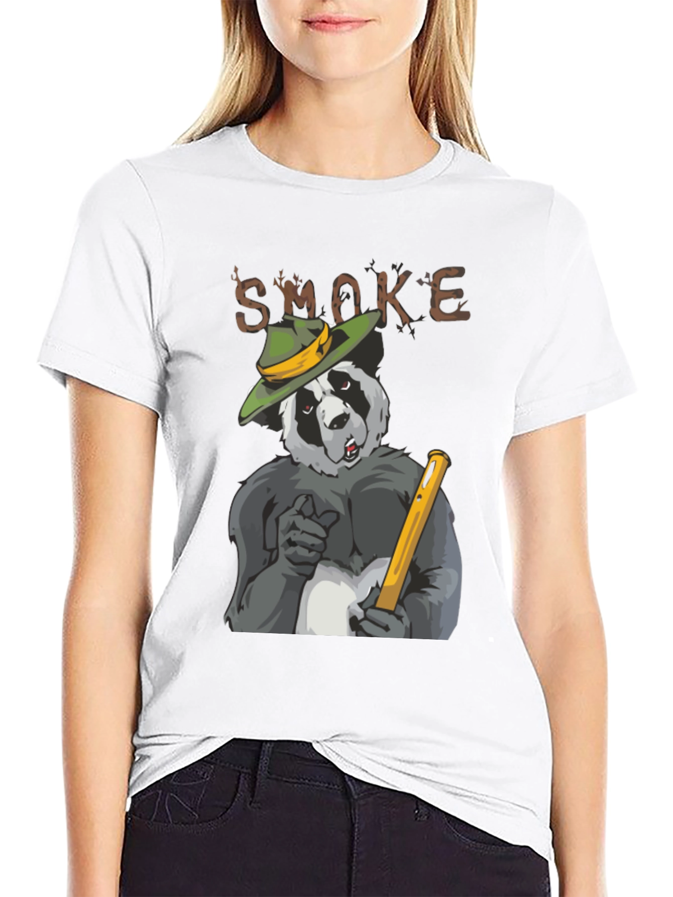 Smokey Panda T-Shirt - Forest Fire Prevention Tee