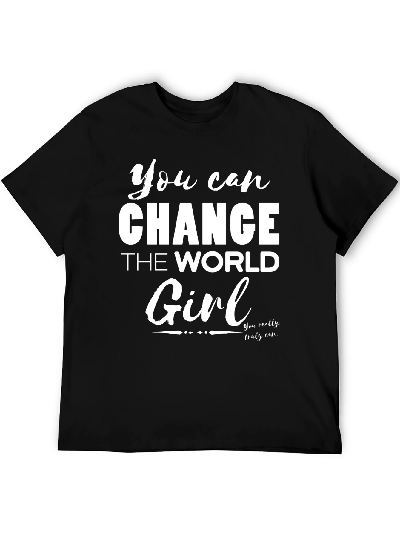 Inspirational Change the World Graphic Tee