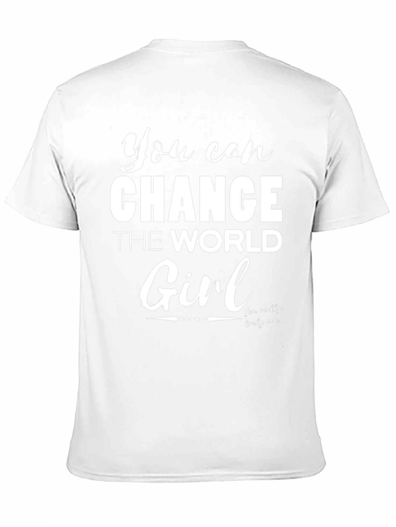 Inspirational Change the World Graphic Tee