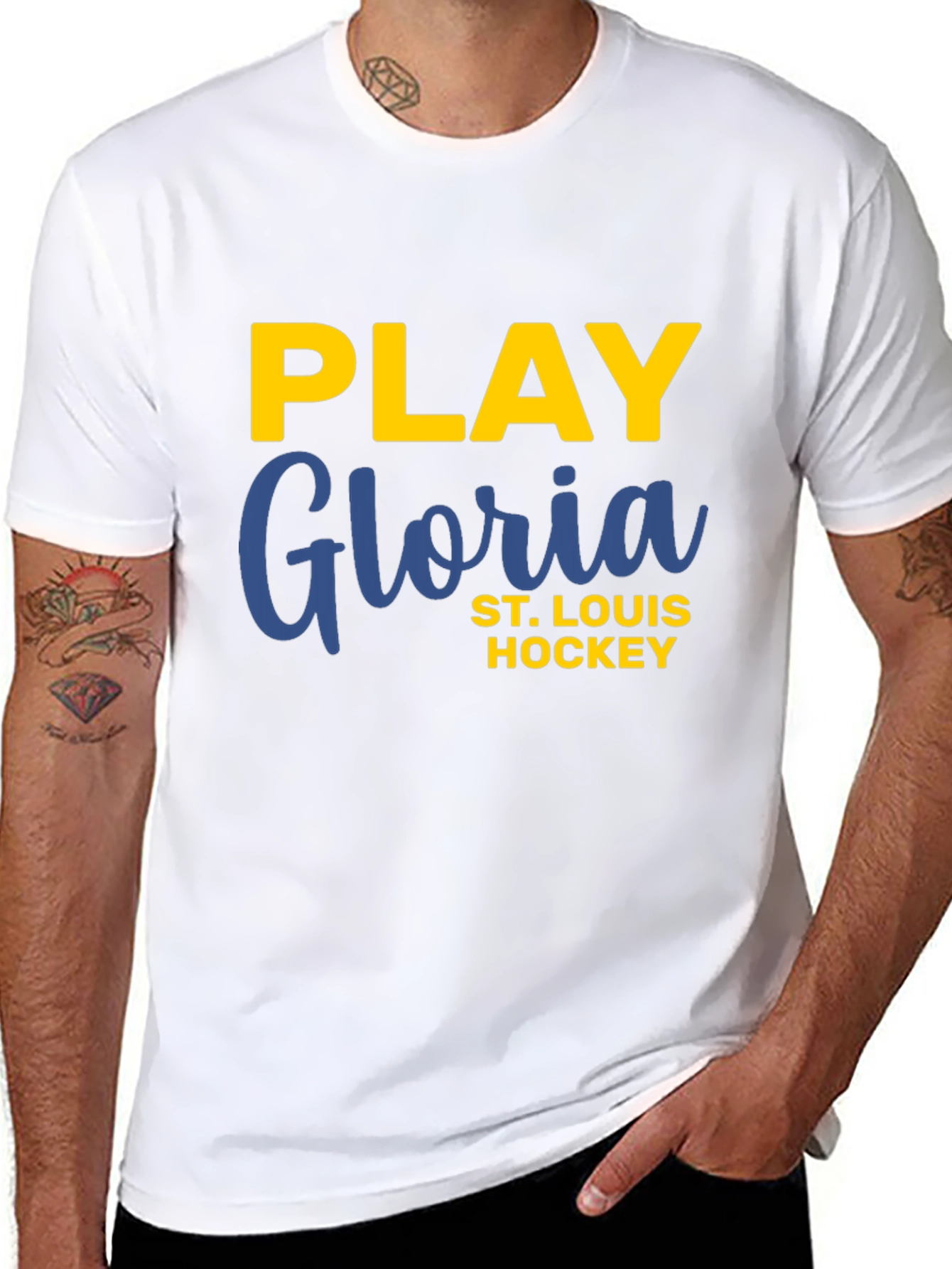 St. Louis Hockey Gloria T-Shirt