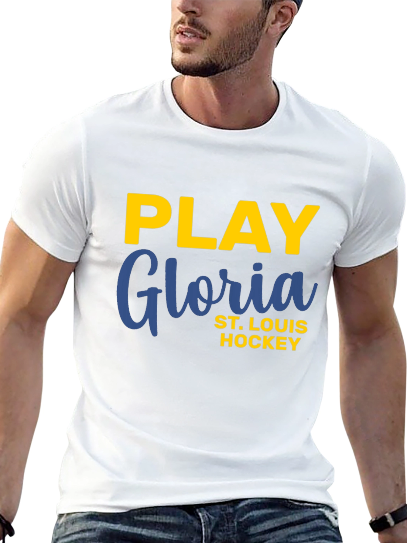 St. Louis Hockey Gloria T-Shirt