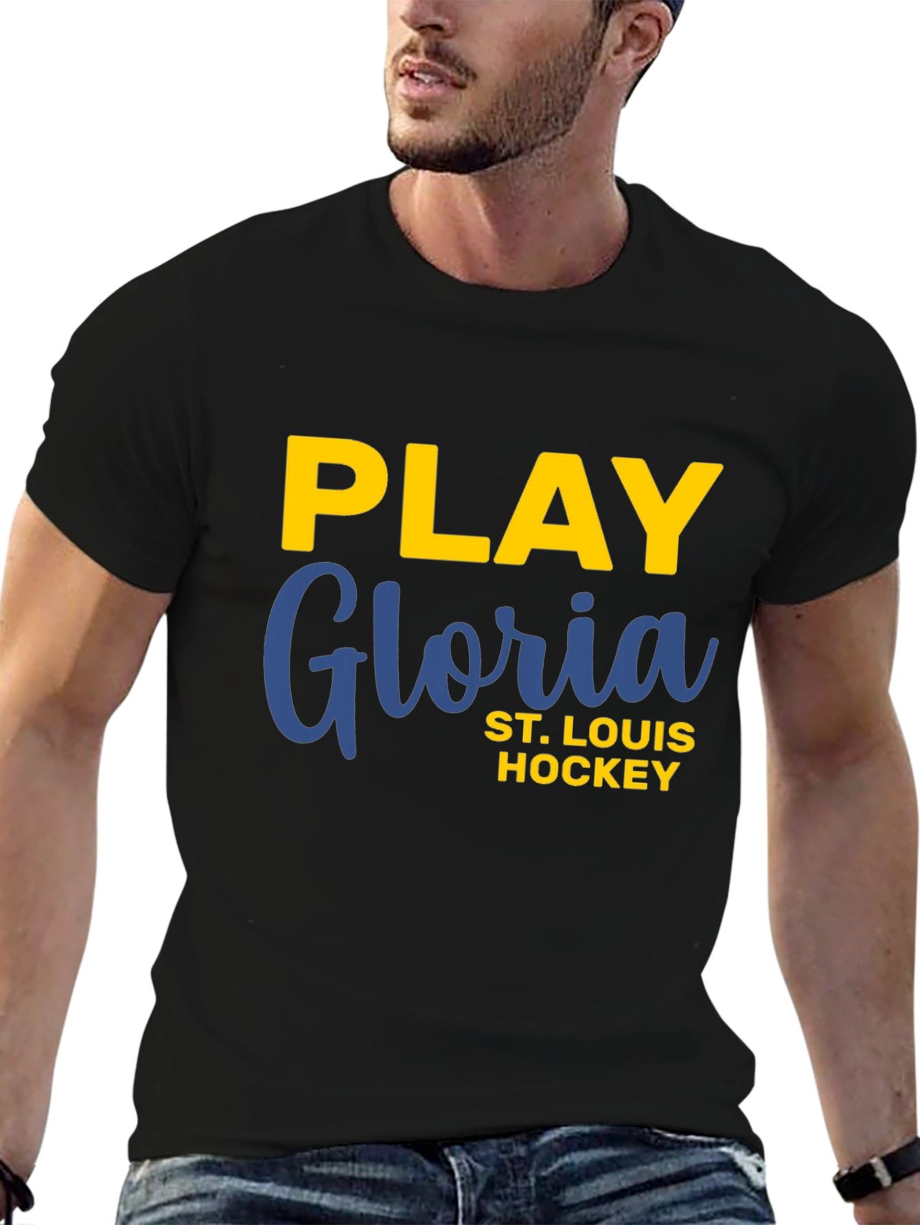 St. Louis Hockey Gloria T-Shirt