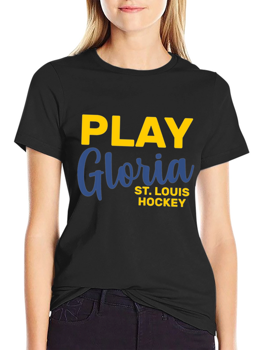 St. Louis Hockey Gloria T-Shirt