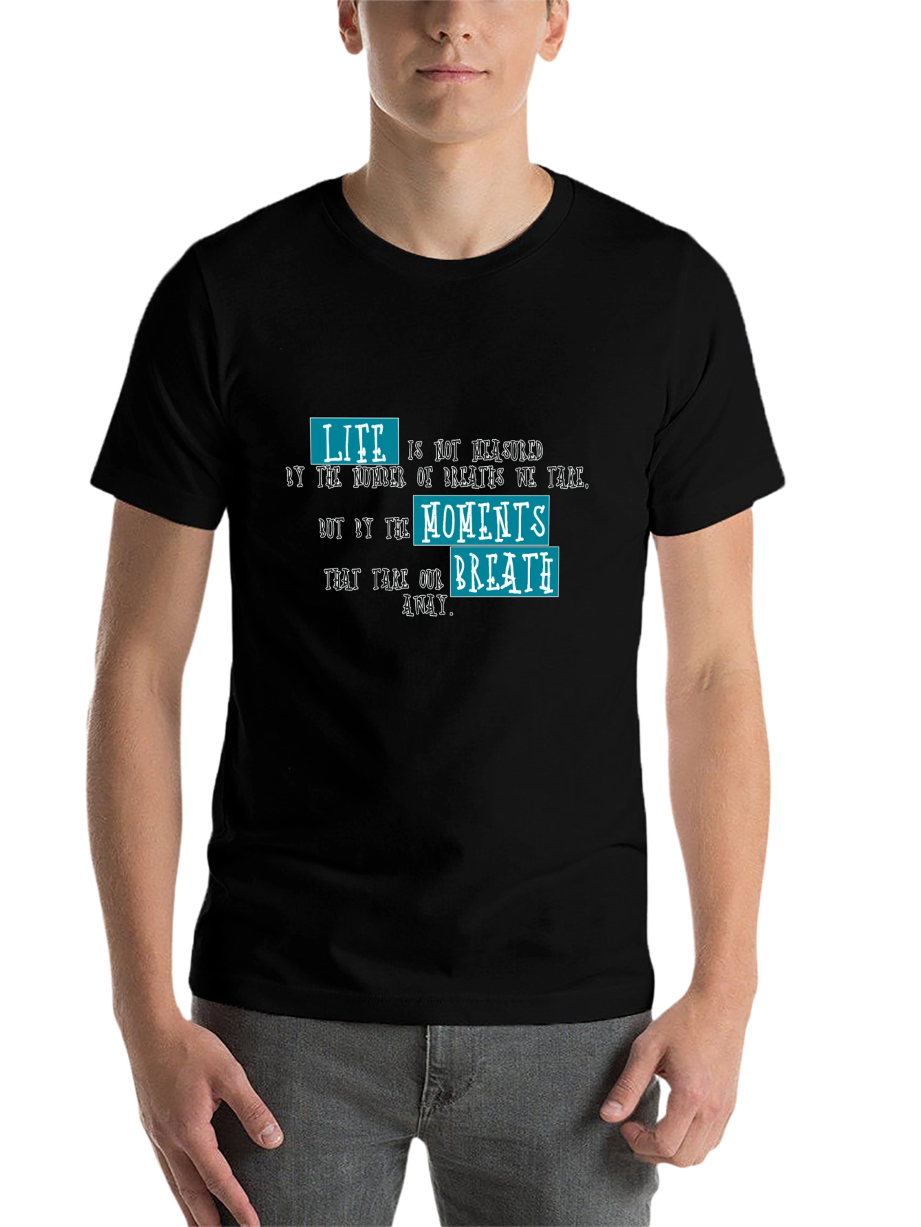 Life Moments Breath Graphic T-Shirt