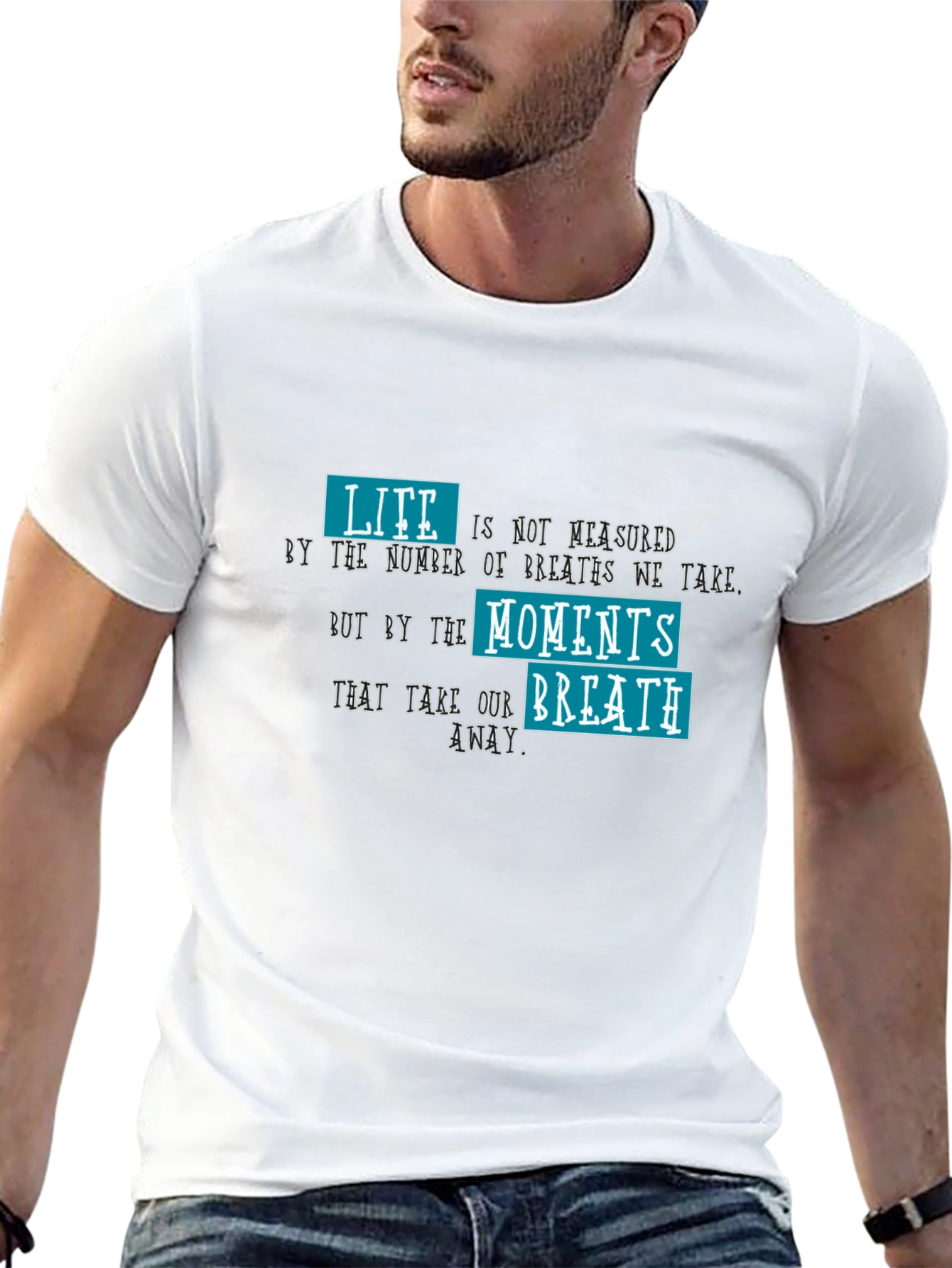Life Moments Breath Graphic T-Shirt