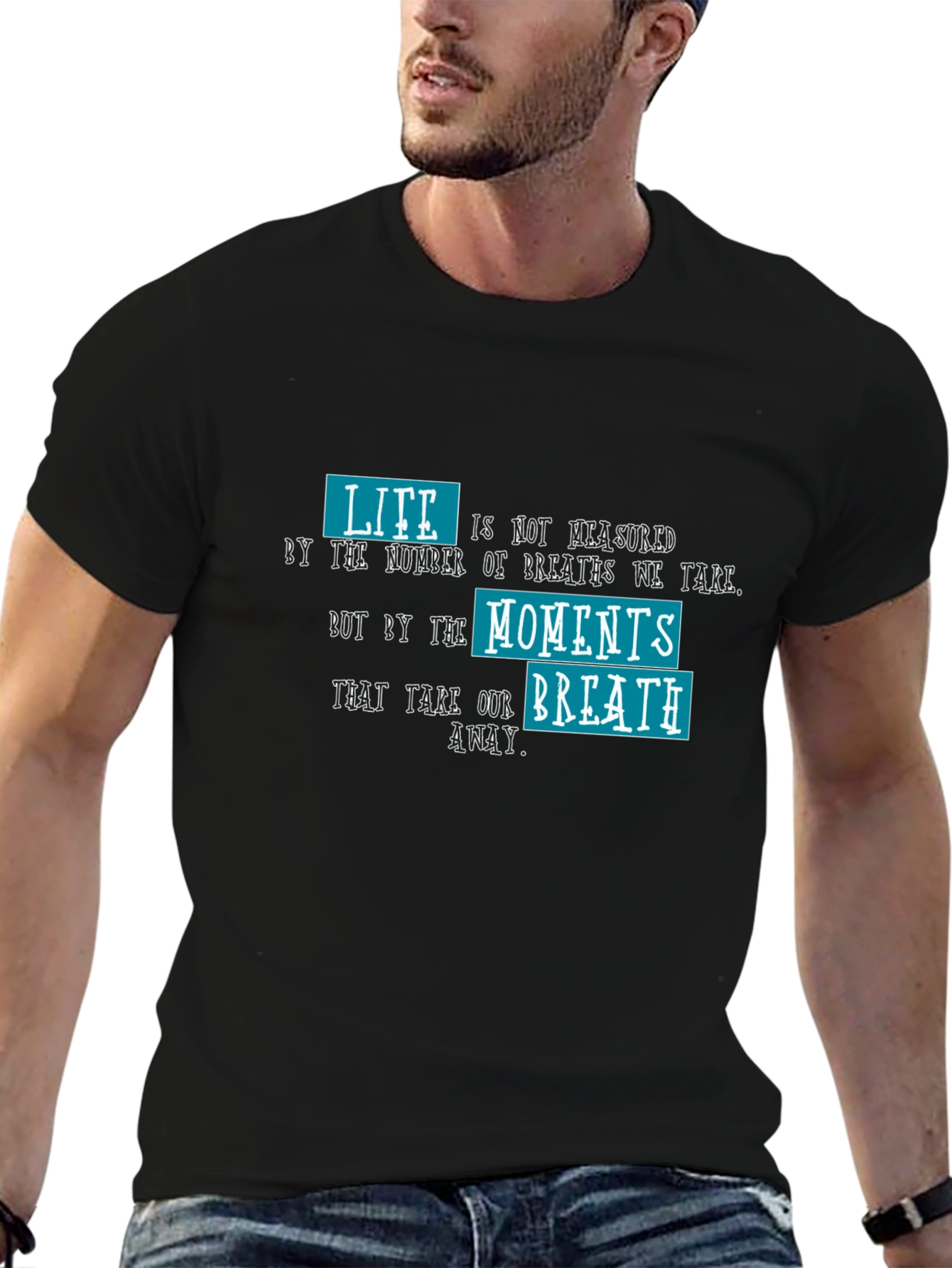Life Moments Breath Graphic T-Shirt