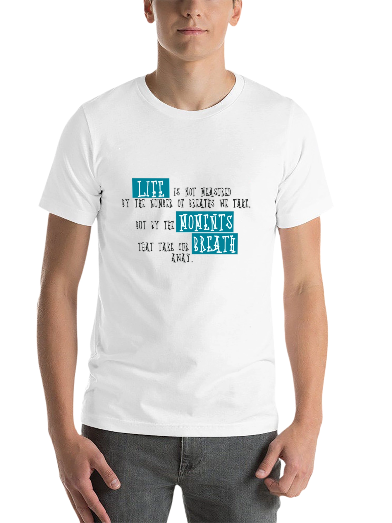 Life Moments Breath Graphic T-Shirt