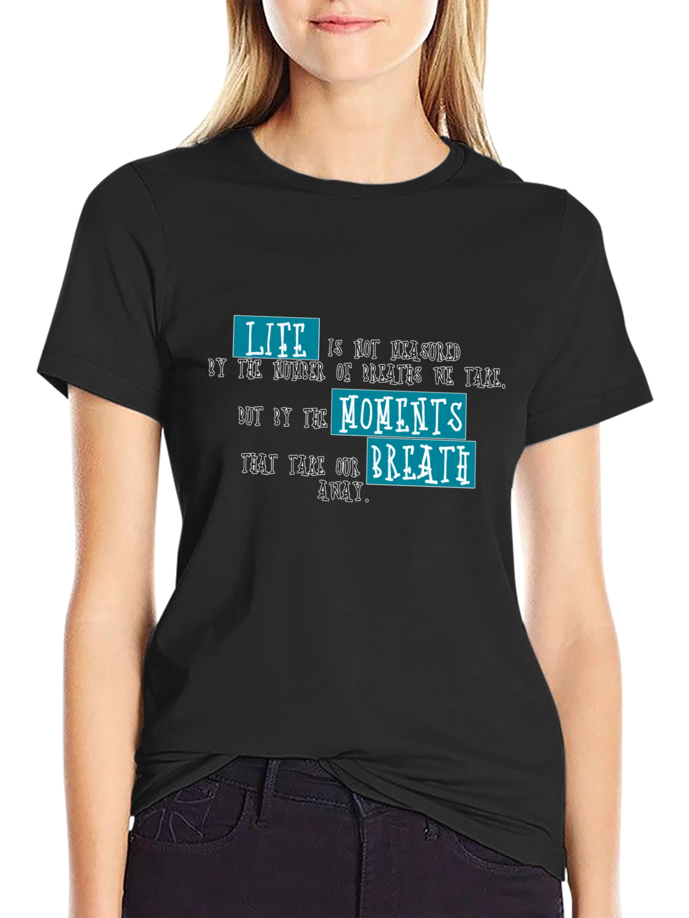 Life Moments Breath Graphic T-Shirt