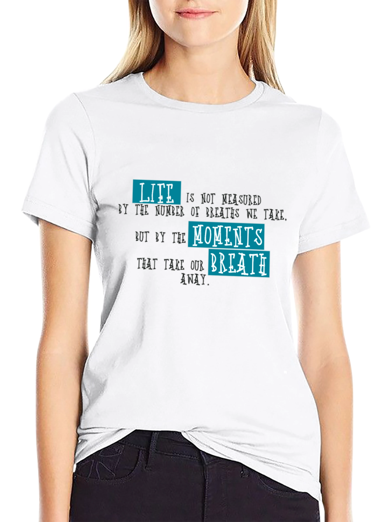 Life Moments Breath Graphic T-Shirt