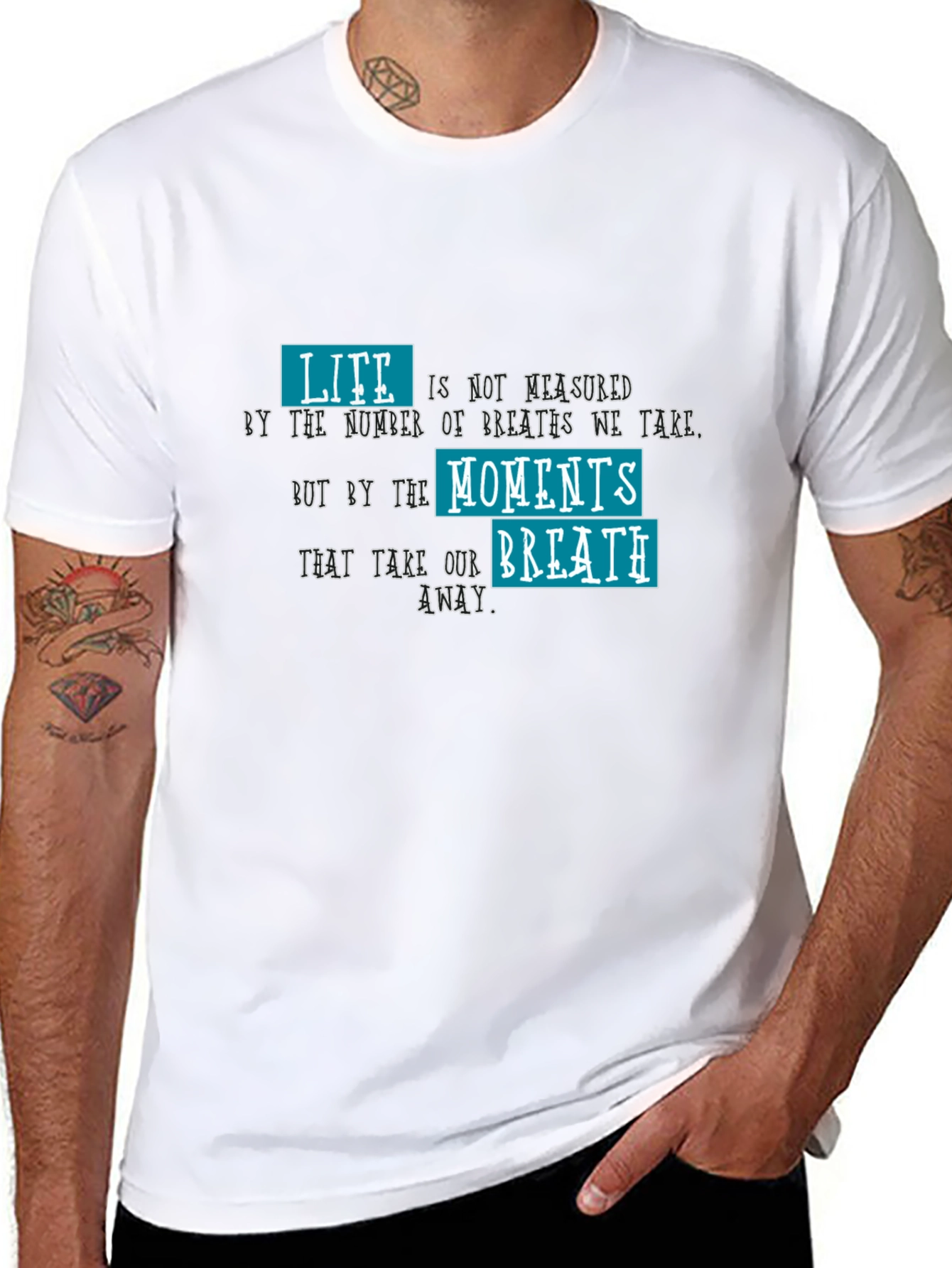 Life Moments Breath Graphic T-Shirt