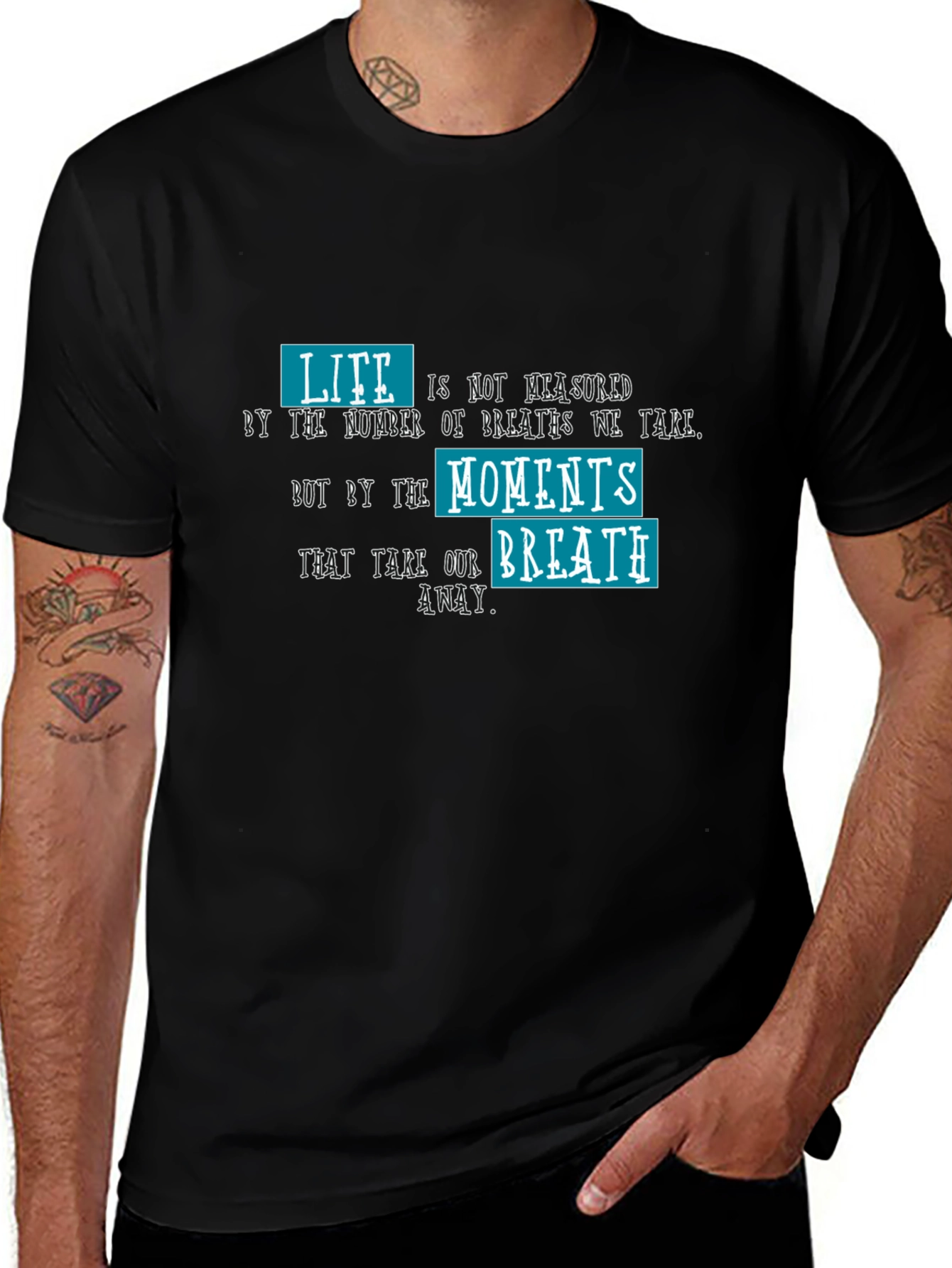 Life Moments Breath Graphic T-Shirt