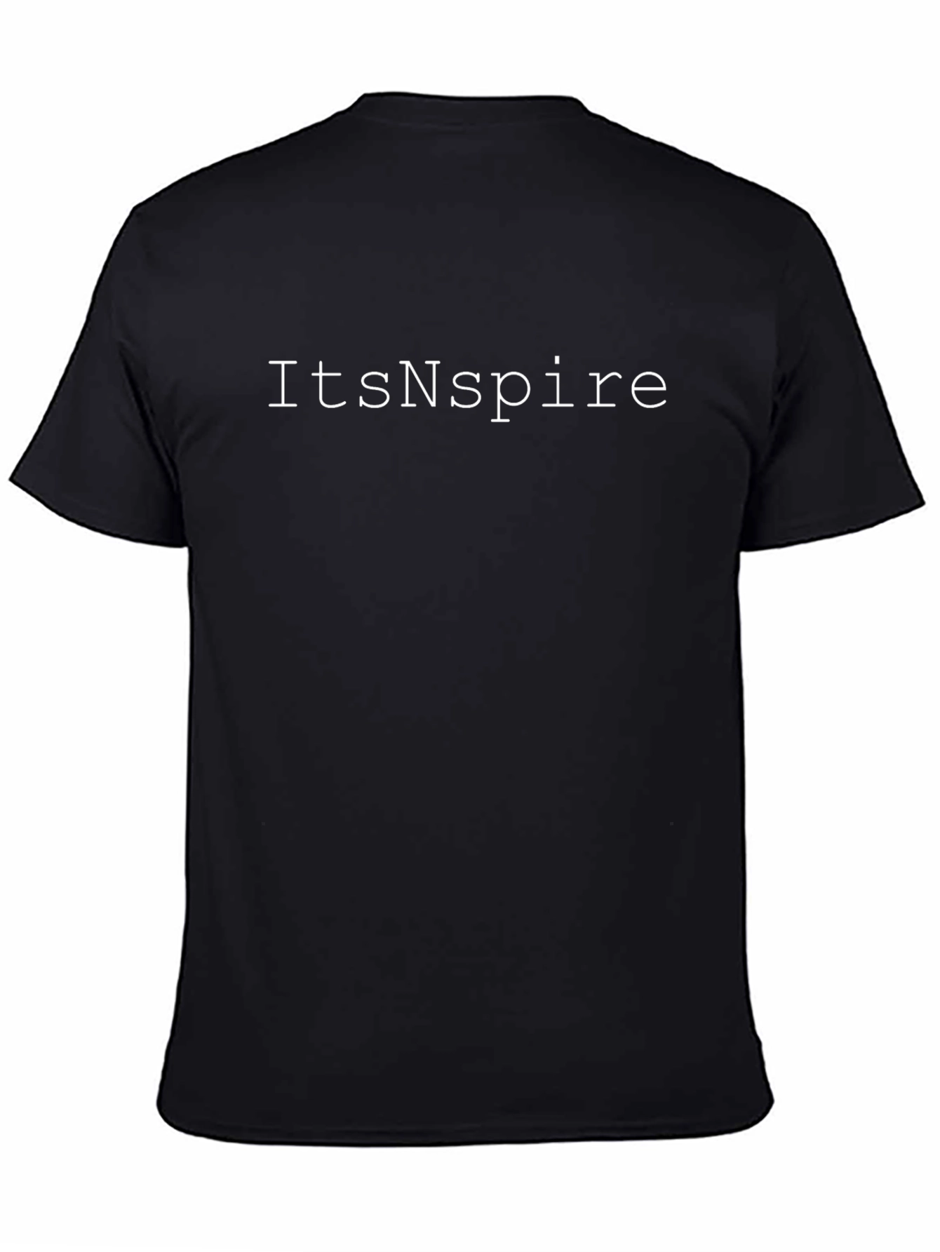 ItsNspire Graphic Tee - Modern Black T-Shirt