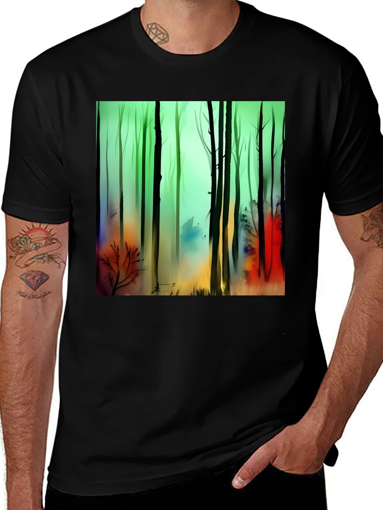 Artistic Forest T-Shirt
