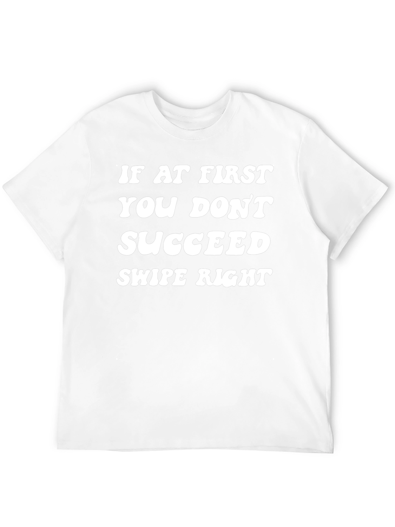 Funny Swipe Right Graphic T-Shirt