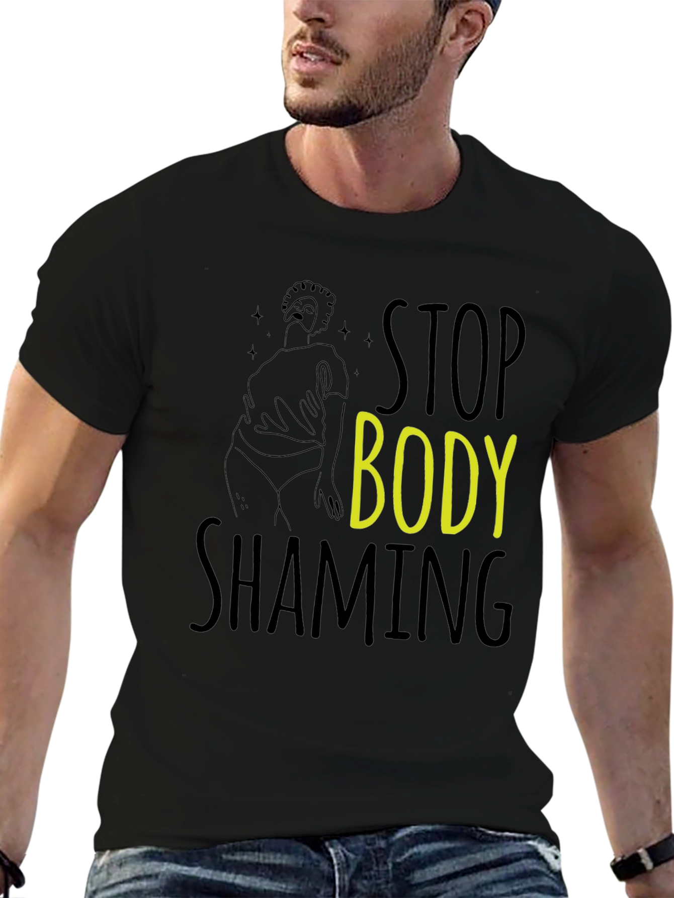Stop Body Shaming Graphic Tee