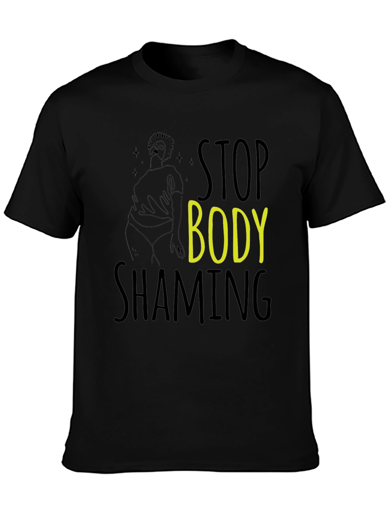 Stop Body Shaming Graphic Tee