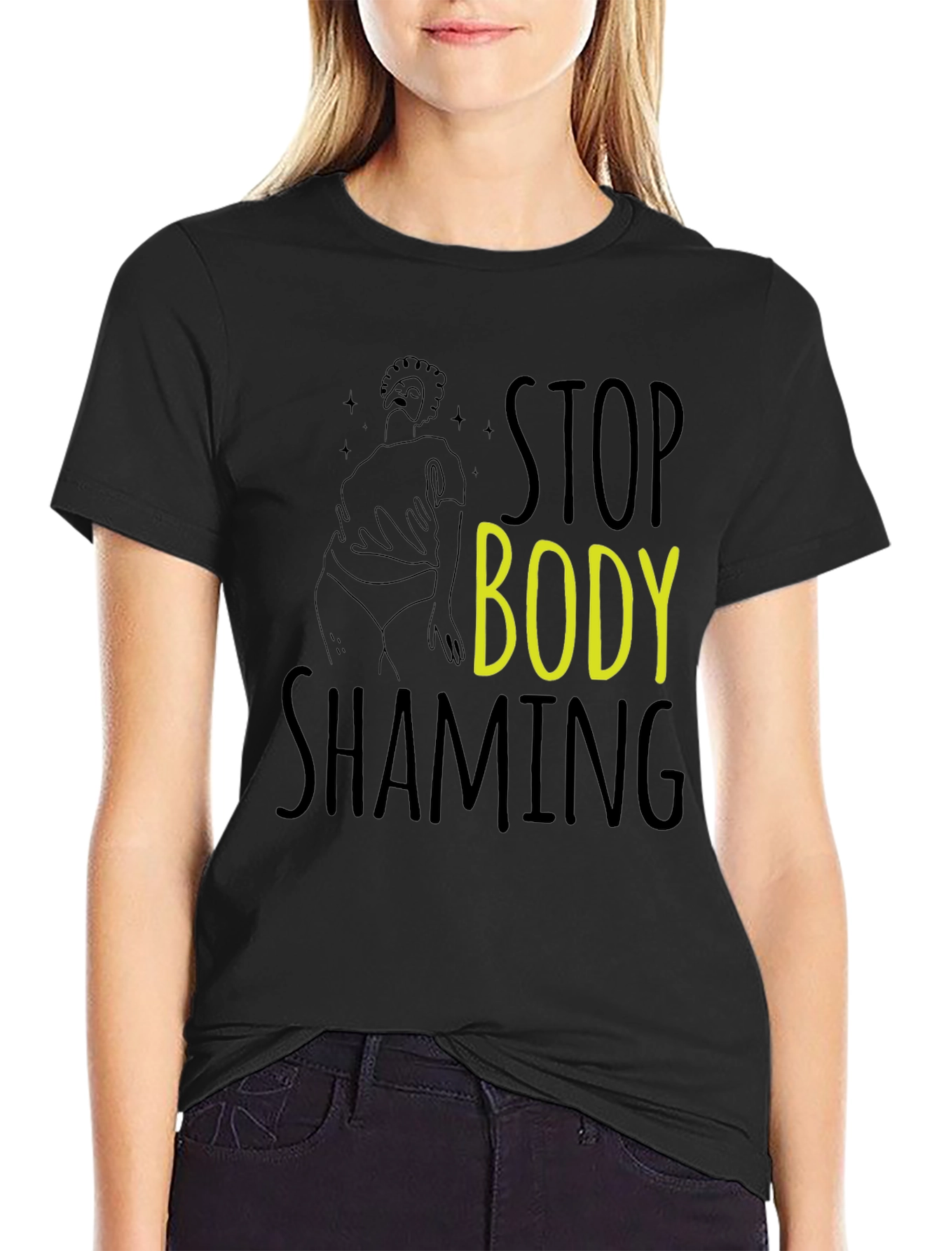 Stop Body Shaming Graphic Tee