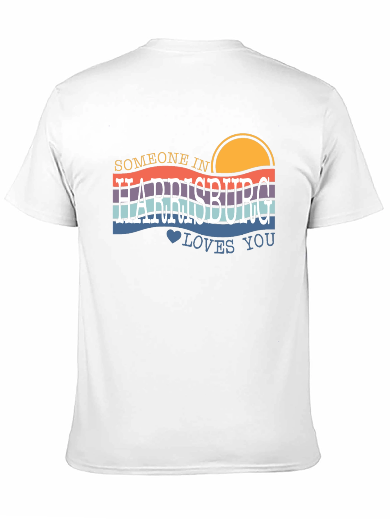 Harrisburg Love Graphic Tee - Retro Style