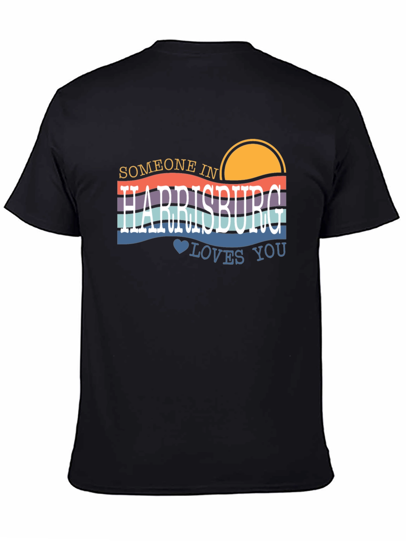 Harrisburg Love Graphic Tee - Retro Style