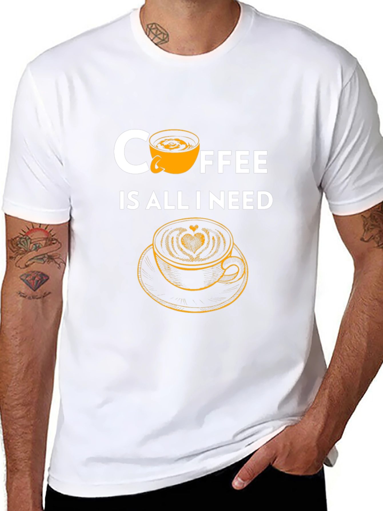 Coffee is All I Need Graphic Tee